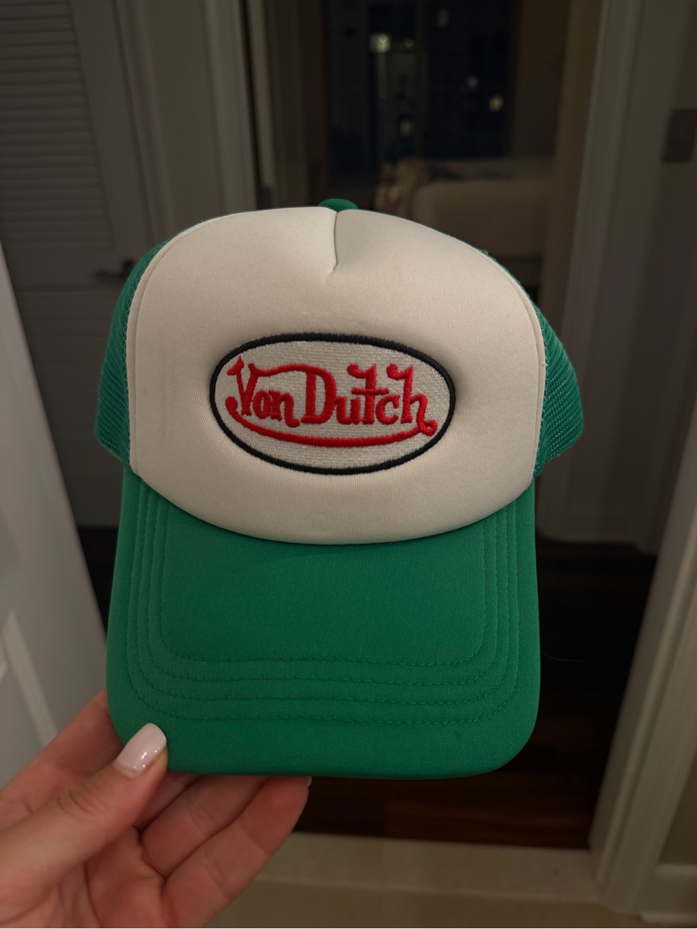 Von Dutch Lime Green Trucker Hat